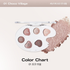 BBIA Last Eye Palette 01 Choco Village 5g genuine exact sale-unit photograph.