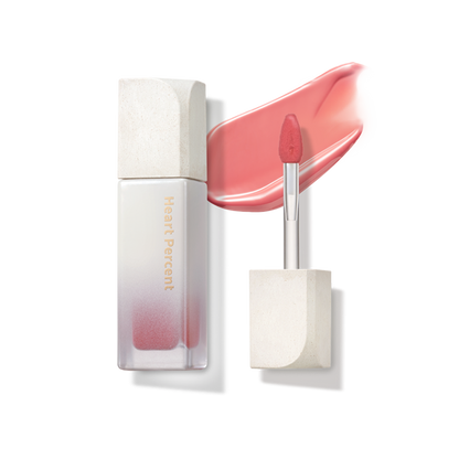 Heart Percent Dote On Mood Pure Glow Tint 01 Peach Coral, one tint with its applicator