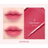 Espoir VolumeMatte01FogMauve complete original lip swatch and texture color card