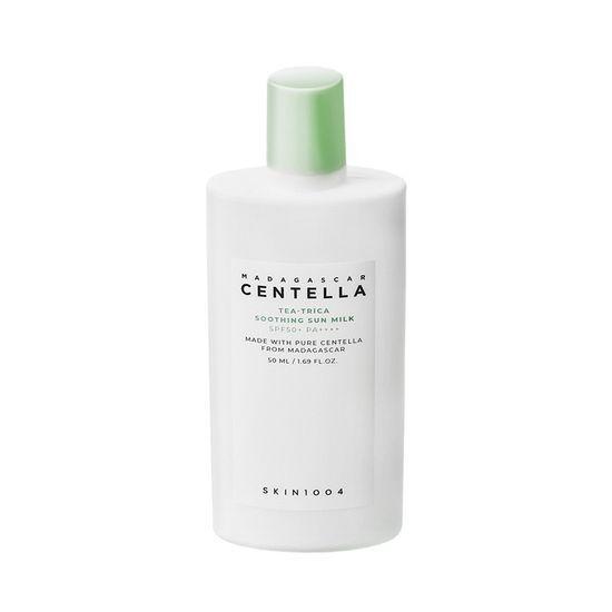 Actual single green-cap SKIN1004 Tea-Trica Soothing Sun Milk50ml bottle