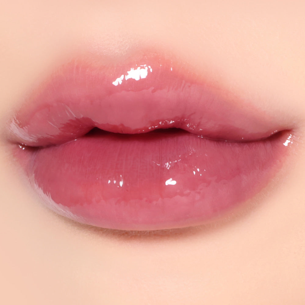 LikeBel Glow Up Lip Tint 3g in 07 Another Mauve; original shade demonstration.