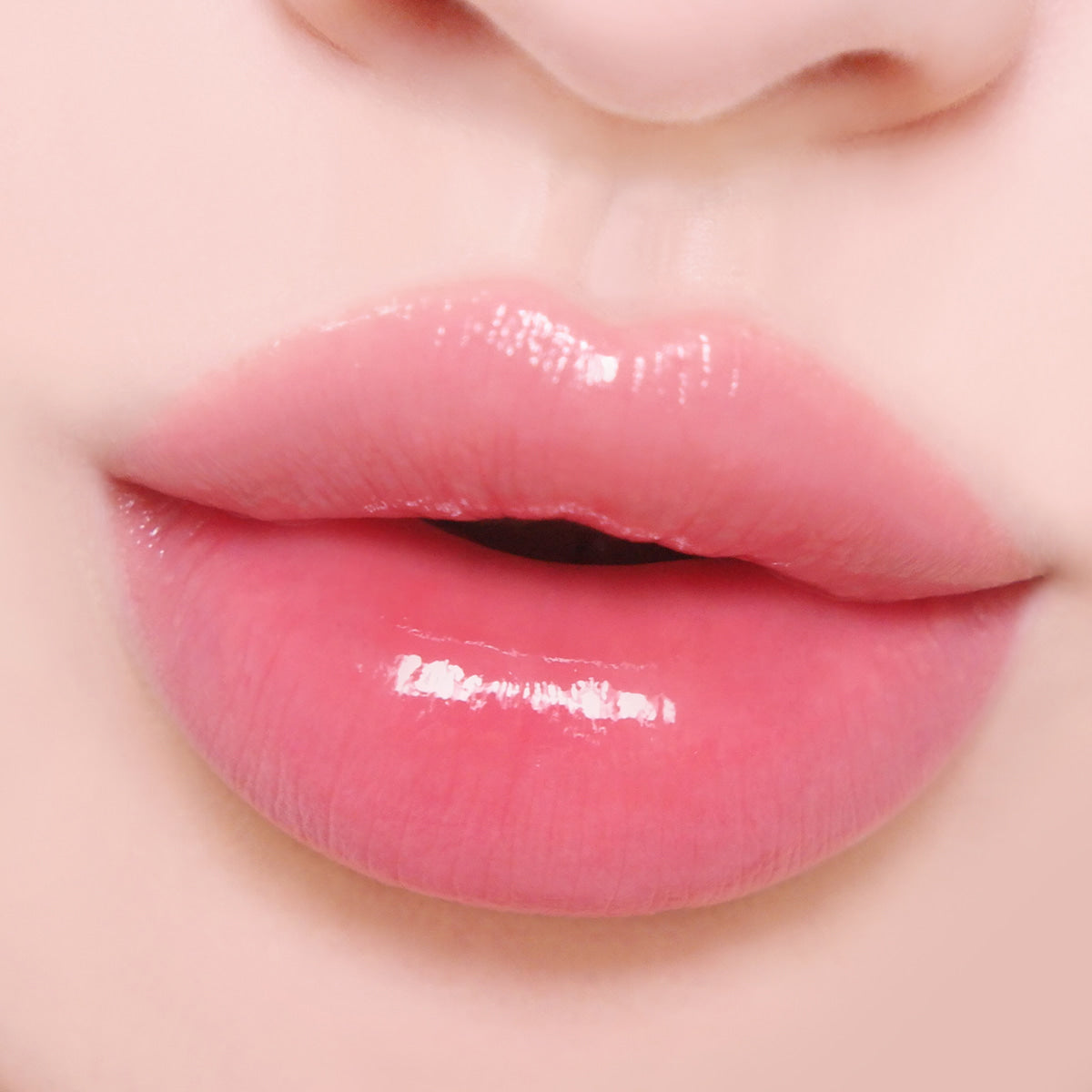 LikeBel Glow Up Lipstick 3g in 02 Pink Fever; original shade demonstration.