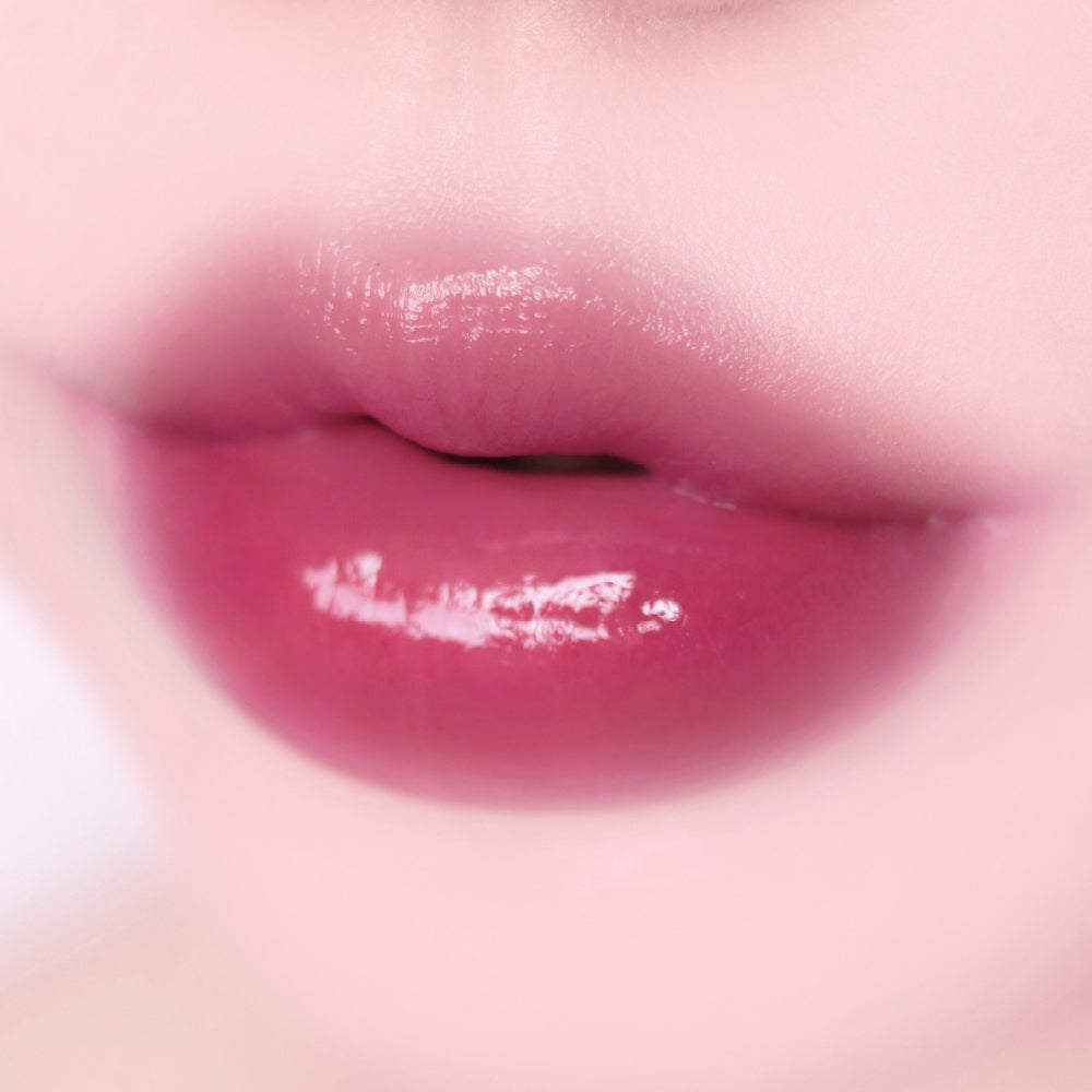 fwee Pink Obsession Stay-fit Lip Tint Semi Glow G08 Tag Pink, genuine exact lip shade photograph.