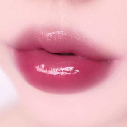fwee Pink Obsession Stay-fit Lip Tint Semi Glow G08 Tag Pink, genuine exact lip shade photograph.