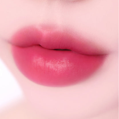 fwee Pink Obsession Stay-fit Lip Tint Semi Matte M10 Heart Pink, genuine exact lip shade photograph.