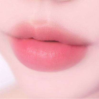 fwee Pink Obsession Stay-fit Lip Tint Semi Matte M01 Cream Pink, genuine exact lip shade photograph.