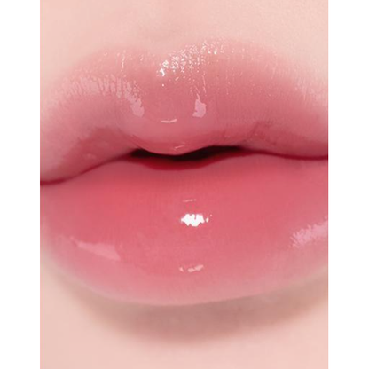 CORALHAZE Glow Lock Jelly Tint 101 Chou, genuine manufacturer lip swatch.