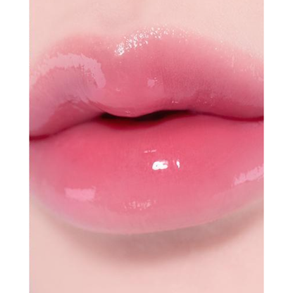 CORALHAZE Glow Lock Jelly Tint 106 Chewy, genuine manufacturer lip swatch.