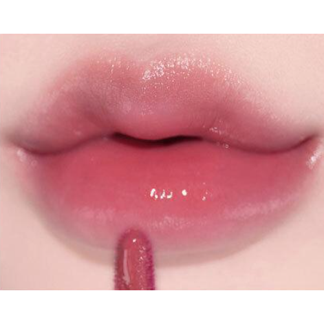 ALTERNATIVESTEREO Lip Potion Aqua Glow 05 Raspberry Soap, genuine named-shade lip swatch.