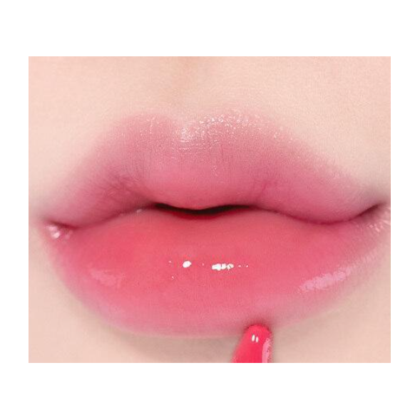 ALTERNATIVESTEREO Lip Potion Aqua Glow 07 Pink Soda, genuine named-shade lip swatch.