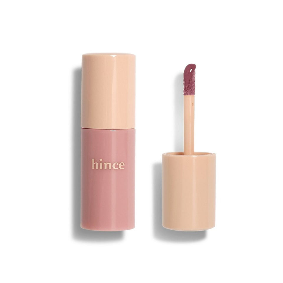hince Dewy Liquid Cheek 04 Husky Mauve, one bottle with its applicator.