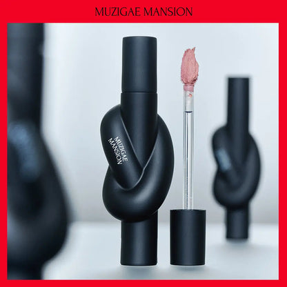 MUZIGAE MANSION Tie Up Cover Tint black knot-shaped bottle and applicator; one selected 6g shade supplied.