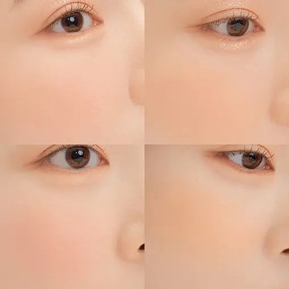 DASIQUE Blending Mood Cheek 03 Peach; original matching cheek application photograph.