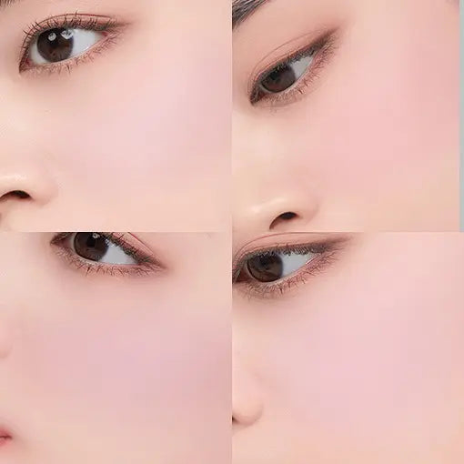 DASIQUE Blending Mood Cheek 02 Cool; original matching cheek application photograph.
