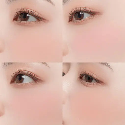 DASIQUE Blending Mood Cheek 07 Candy Berry; original matching cheek application photograph.