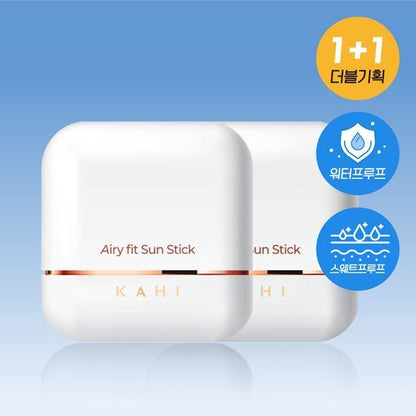 KAHI Airy Fit Sun Stick double pack, two14g sticks.