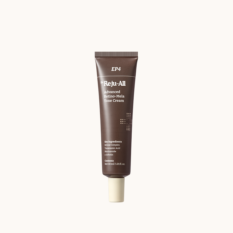 Dr.Reju-All Advanced Retino-Mela Tone Cream 30ml packaging.