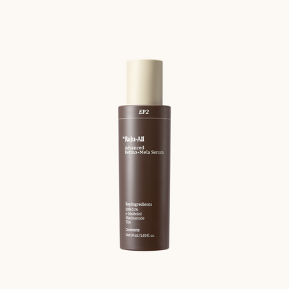 Dr.Reju-All Advanced Retino-Mela Serum 50ml packaging.