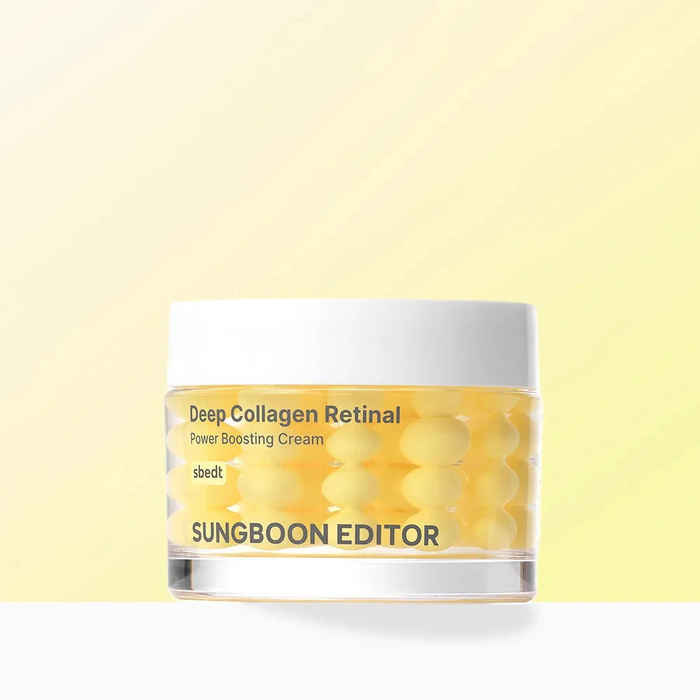 SUNGBOON EDITOR Deep Collagen Retinal Power Boosting Cream jar