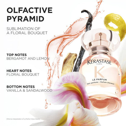 Kérastase Gloss Absolu Le Parfum Hair Perfume 30ml texture, fragrance or use detail