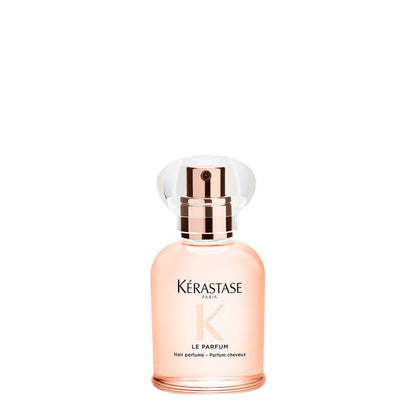 Kérastase Gloss Absolu Le Parfum Hair Perfume 30ml main product bottle; selected pack contents listed separately