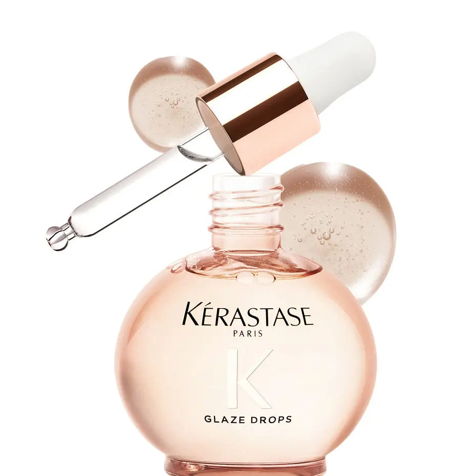 Kérastase Gloss Absolu Glaze Drops Hair Oil texture, fragrance or use detail