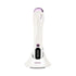 DUALSONIC Alto in White with its matching charging cradle.