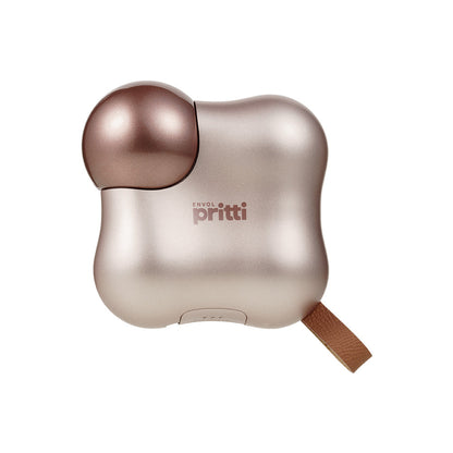 ENVOL pritti in White Gold Choco with protective cap.
