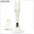 DUALSONIC Professional Gold with its Face and Eye cartridges and charging cradle.
