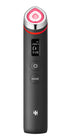 Medicube AGE-R Booster Pro in Black, showing its complete head, screen and buttons.