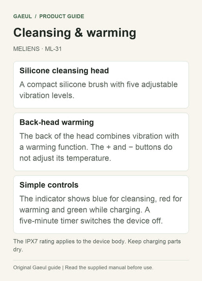 MELIENS · ML-31: cleansing &amp; warming.
