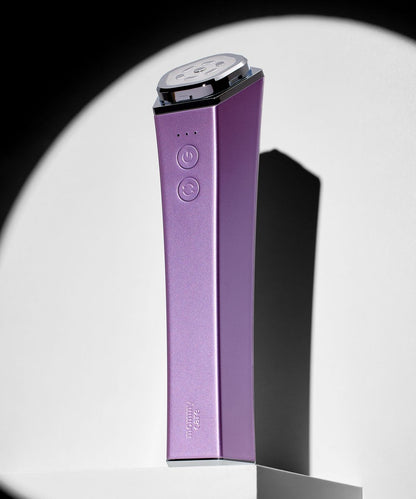 MOMMYCARE Titan Shot S10 beauty device in Purple, full device view.