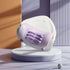 Pulio Neck Puller NP001 complete white and lavender device with its neck massage surface visible