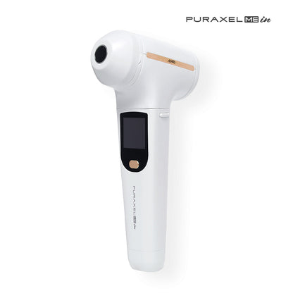 PURAXEL ME-in white body with the HIFU focused-ultrasound module and original brand mark.