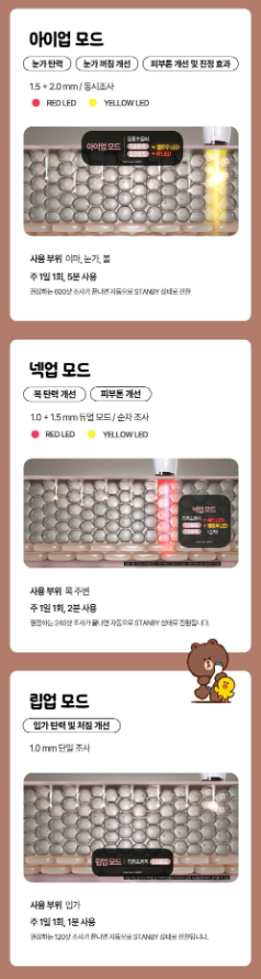 DUALSONIC x LINE FRIENDS - Effect (Ultrasonic Lifting &amp; Skin Firming Care)