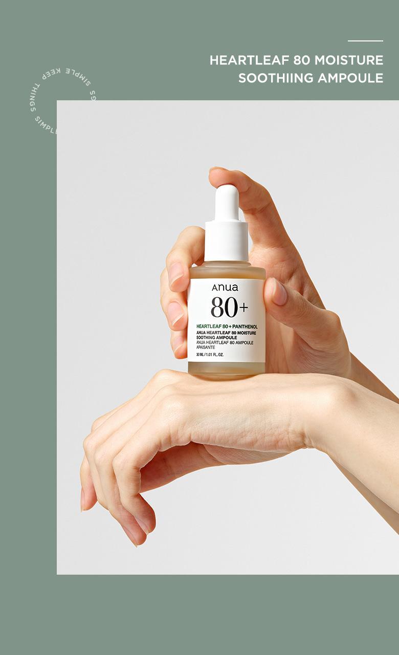 Anua - Heartleaf 80 Panthenol Ampoule 30ml (1+1)