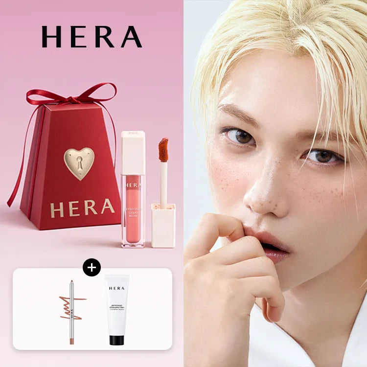 HERA - Reflection Liquid Blush + Lip Concealer + Cleansing Foam 50g (Felix Pick) - 