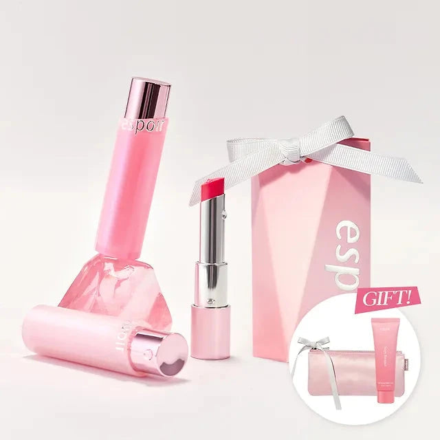 Espoir - Bare Glow Lip Balm (+ Pouch &amp; Hand Cream)