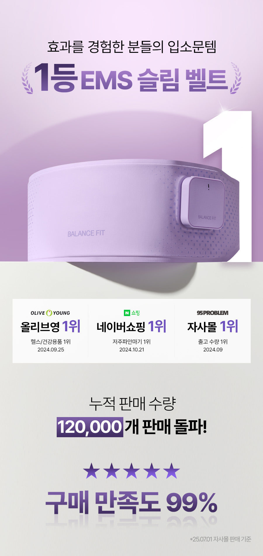 [BALANCE FIT] - EMS Slim Belt PRO