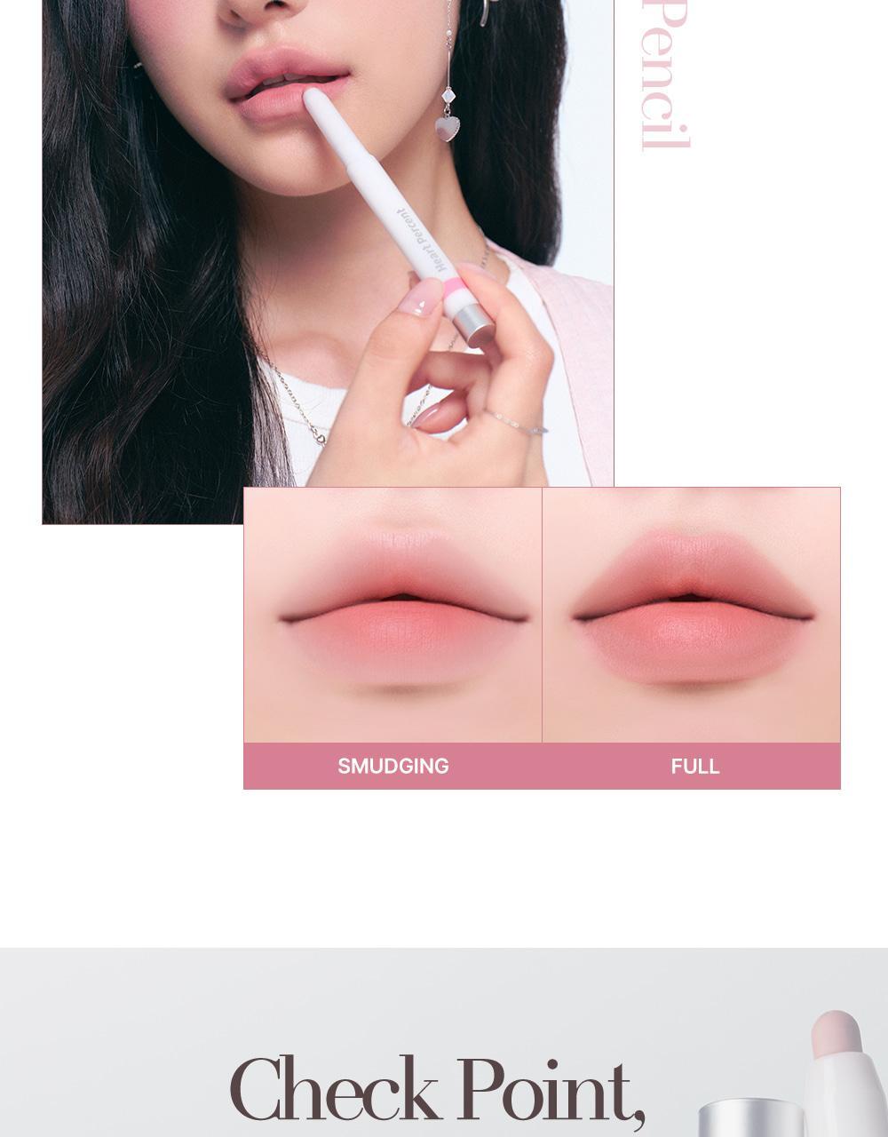Heart Percent - Dote On Mood Lineproof Lip Pencil (SUNGHO’s Pick)