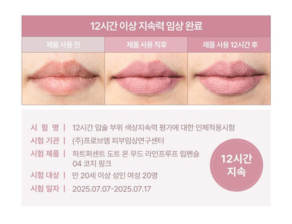 Heart Percent - Dote On Mood Lineproof Lip Pencil (SUNGHO’s Pick)