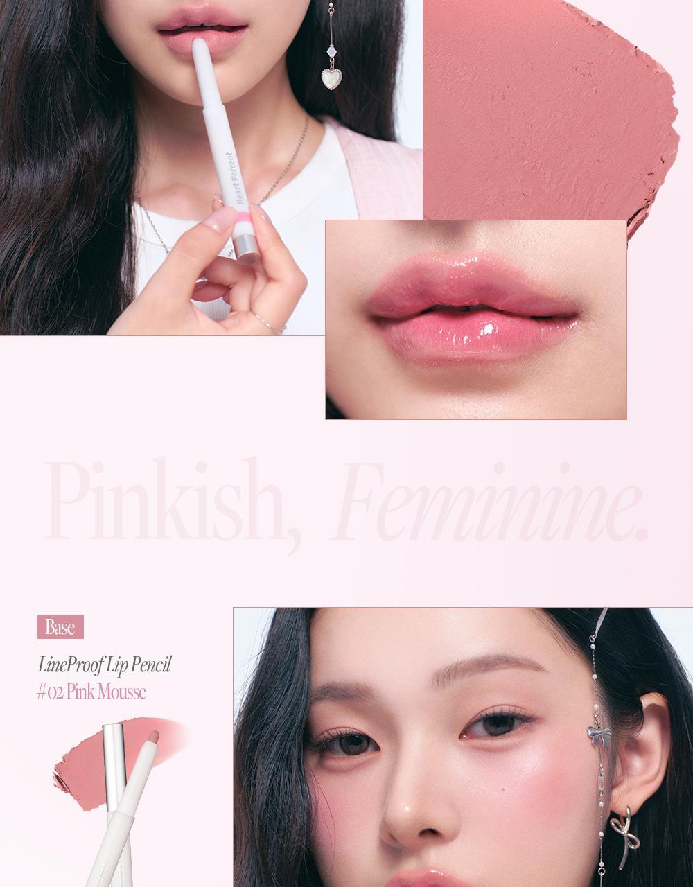 Heart Percent - Dote On Mood Lineproof Lip Pencil (SUNGHO’s Pick)