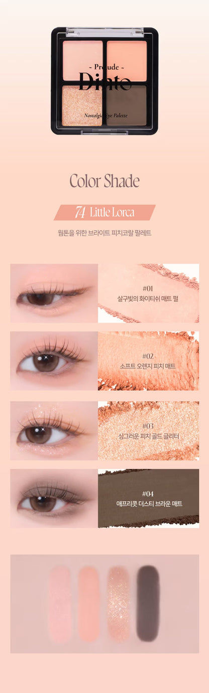 Prelude Dito - Nostalgia Eye Palette