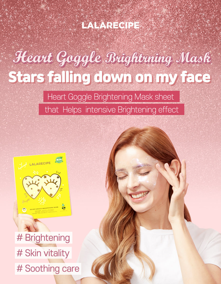 LALARECIPE - Heart Goggle Brightening Mask
