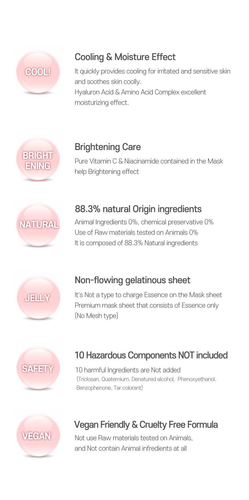 LALARECIPE - Heart Goggle Brightening Mask