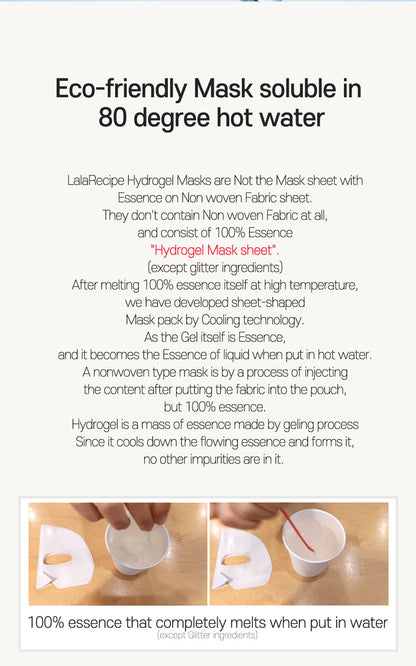 LALARECIPE - Heart Goggle Brightening Mask