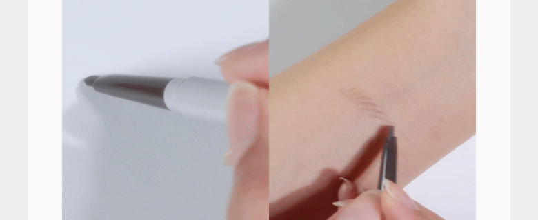 WAKEMAKE - Natural Hard Brow Pencil (1+1) (Hello Kitty Black Edition)