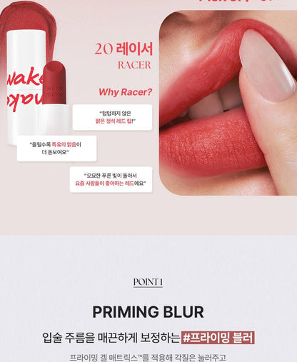 WAKEMAKE - Soft Blurring Balm Stick (Hello Kitty Black Edition)