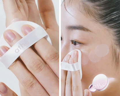 athe x Pompompurin - Tone-Up Sun Cushion