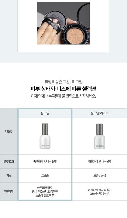 JUNGSAEMMOOL - Essential Mool Cream (Original / Light)
